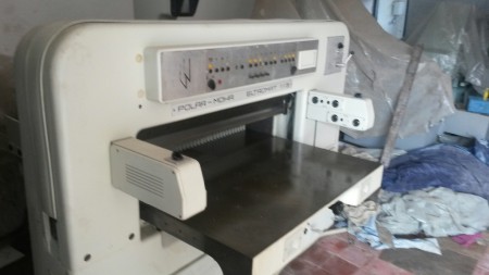Guilhotina Polar 1.15 Reformada 1.15 de boca R$ 25.000,00 Reais
