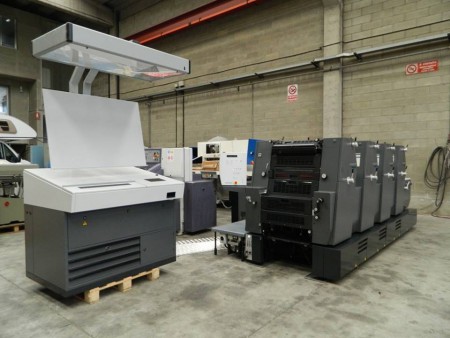 HEIDELBERG Printmaster GTO 52 4 +  Ano: 2004 R$ 220.000