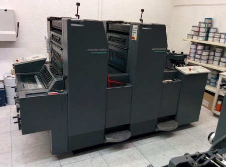 HEIDELBERG SM 52 * 2 cores Año 1998 R$ 85.000.00