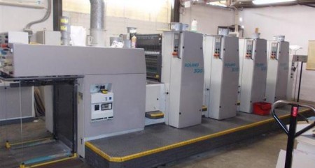Roland 304 HOB P / 59 x 74 cm, Ano 1998, Reversão 2x2, 4/0, 69 milhões de impressões