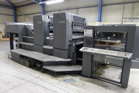 HEIDELBERG Speedmaster SM102-2P ANO1995  Preço: GBP 72.500. Carregadas em transporte.